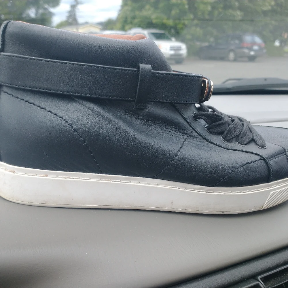COACH swagger sneakers, blk, size 10s - Picture 2 of 3